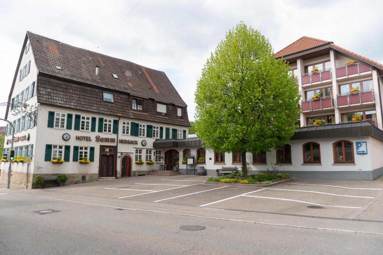 Hotel Restaurant Lamm Hebsack Remshalden Esterno foto